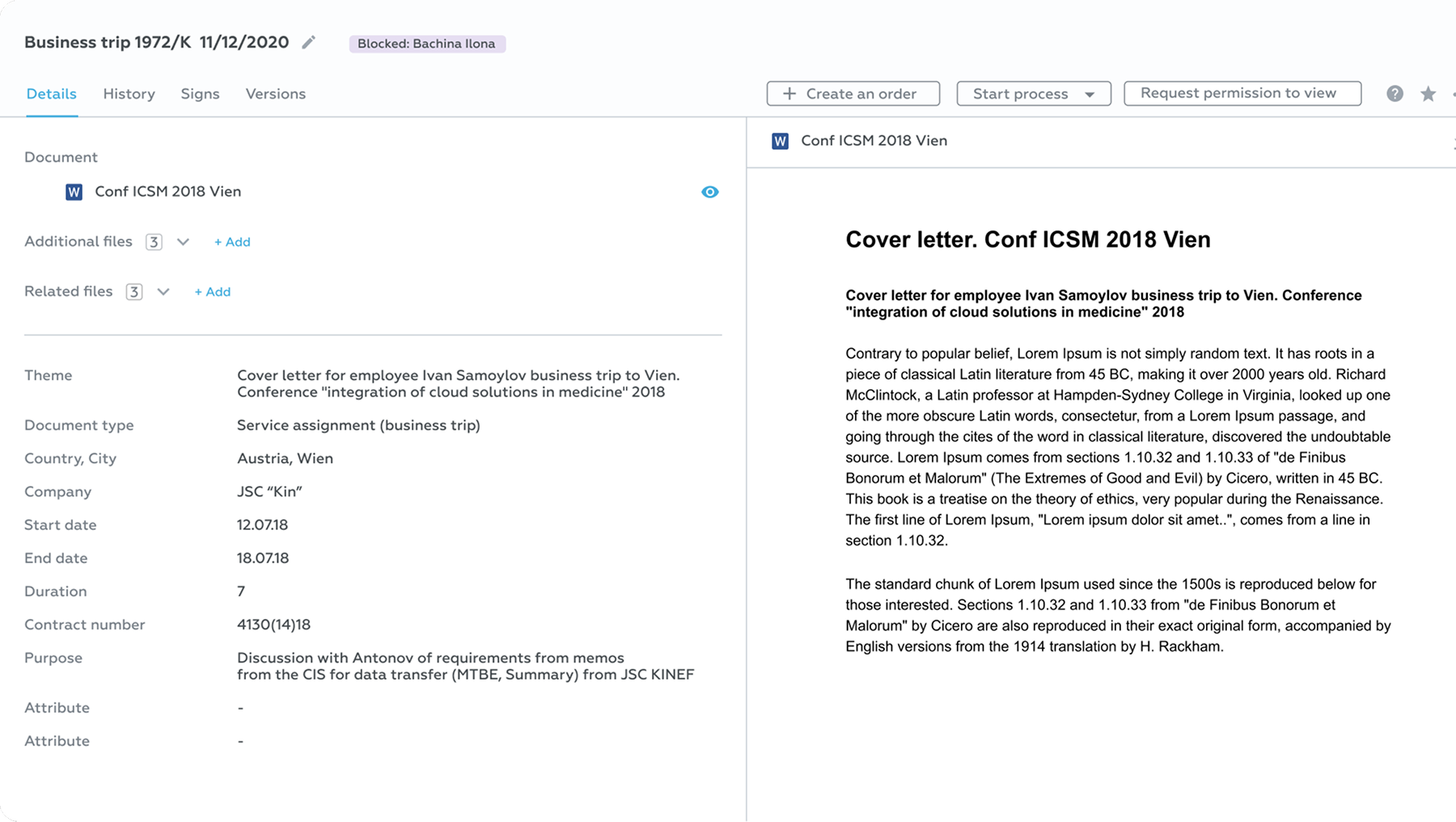 RiverDoc document review